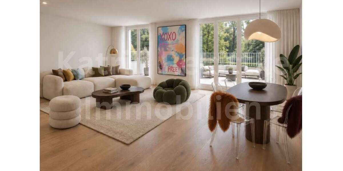 Etagenwohnung Düsseldorf Urdenbach - 4 Zimmer, 125 m&sup2;, 1.875&euro; | Angebot:27511936