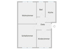 Etagenwohnung Duisburg Duisburg-Mitte - 3 Zimmer, 67 m&sup2;, 499&euro; | Angebot:25881195