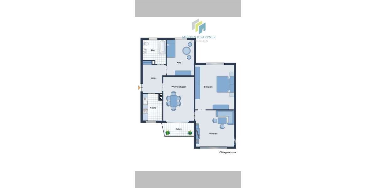 Etagenwohnung Remscheid Alt-Remscheid - 4 Zimmer, 96 m&sup2;, 900&euro; | Angebot:27071428