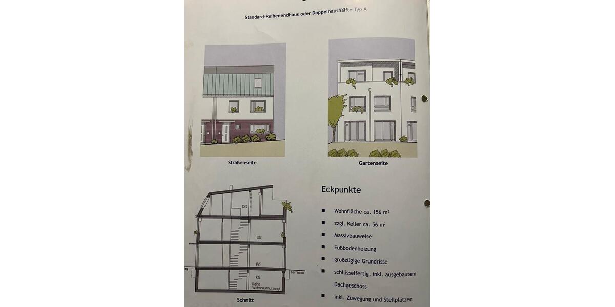 Doppelhaushälfte Schwelm - 4 Zimmer, 156 m&sup2;, 550.000&euro; | Angebot:27534342
