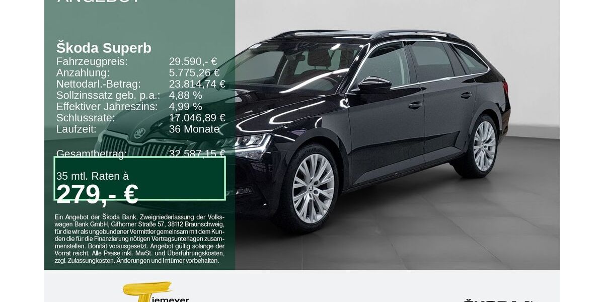 Skoda Superb 55.547 km 28.940 &euro; Bochum 44809