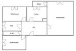 Etagenwohnung Ratingen Tiefenbroich - 3 Zimmer, 81 m&sup2;, 823&euro; | Angebot:25679107
