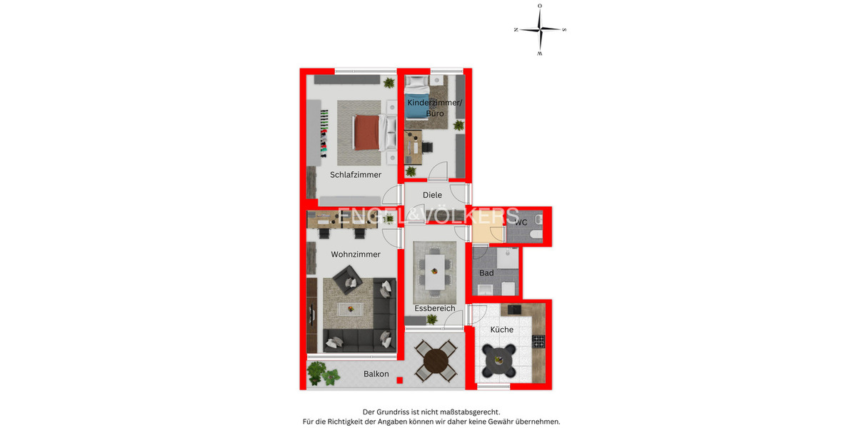 Etagenwohnung Erkrath Hochdahl - 3 Zimmer, 85 m&sup2;, 220.000&euro; | Angebot:25909403