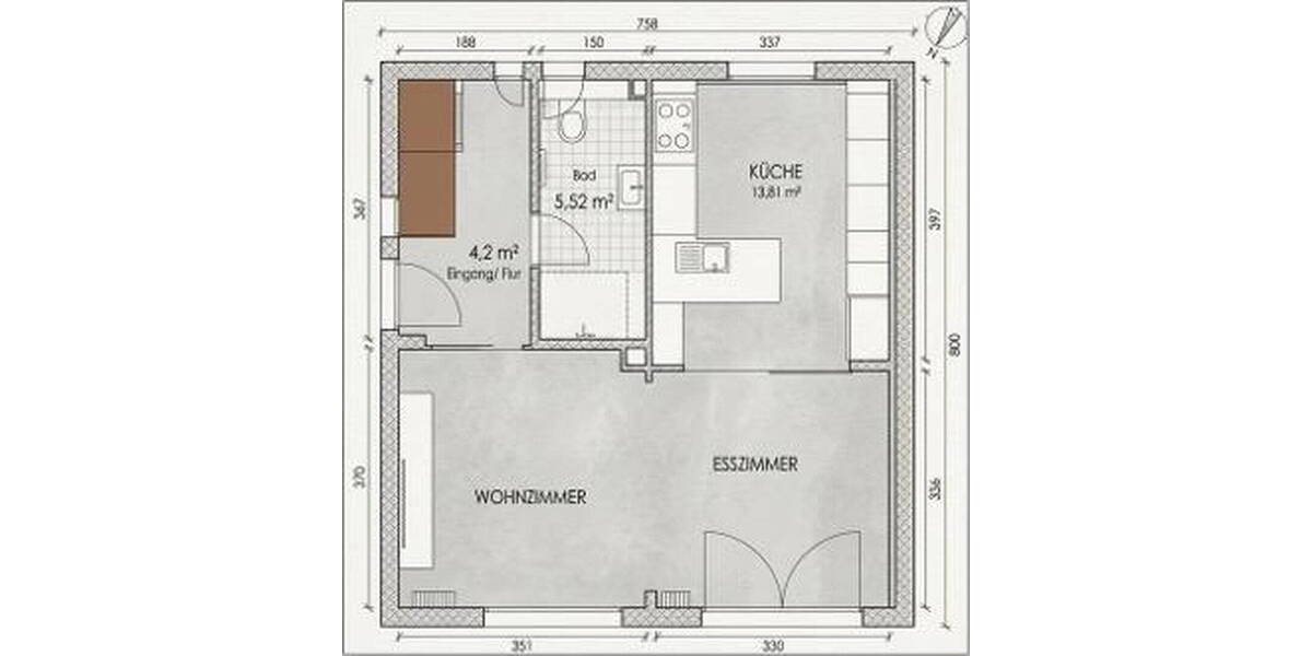 Doppelhaushälfte Erkrath Hochdahl - 4 Zimmer, 100 m&sup2;, 590.000&euro; | Angebot:25969923