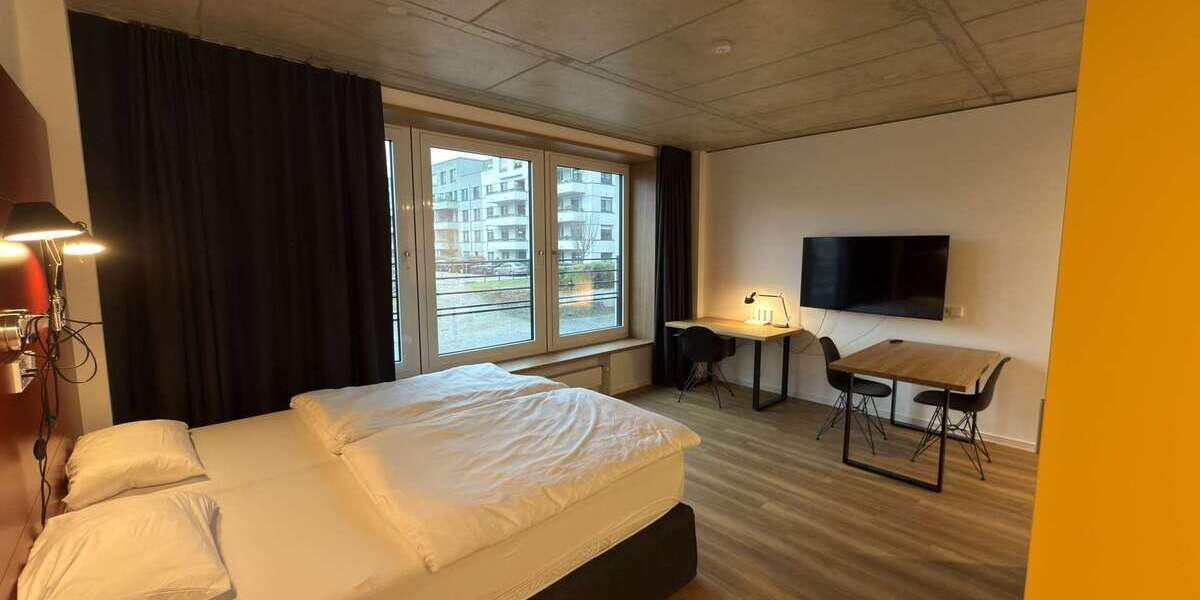 Etagenwohnung Düsseldorf Heerdt - 1 Zimmer, 35 m&sup2;, 1.010&euro; | Angebot:27171556