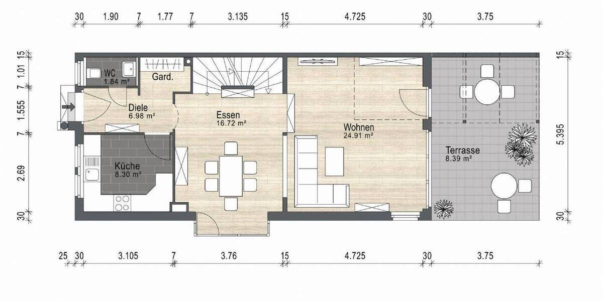 Doppelhaushälfte Neuss Vogelsang - 5 Zimmer, 152 m&sup2;, 699.000&euro; | Angebot:26798113