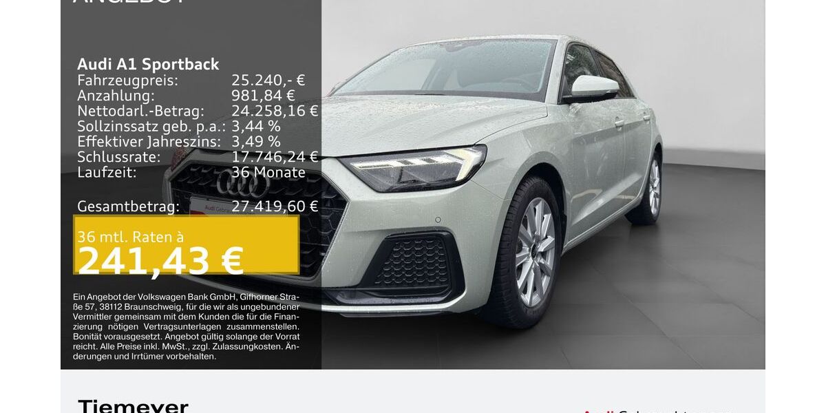 Audi A1 2.877 km 24.690 &euro; Oberhausen 46047