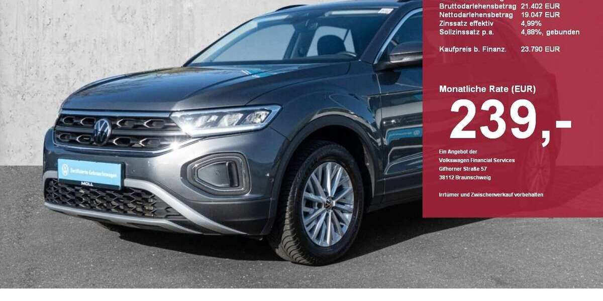 VW T-Roc 38.352 km 23.790 &euro; Düsseldorf 40474