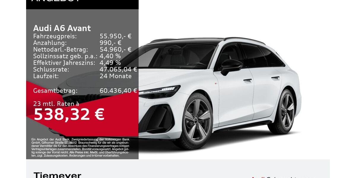 Audi A6 27.110 km 55.950 &euro; Gelsenkirchen 45894