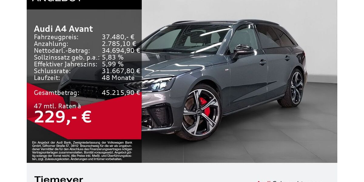 Audi A4 19.503 km 37.480 &euro; Gelsenkirchen 45894