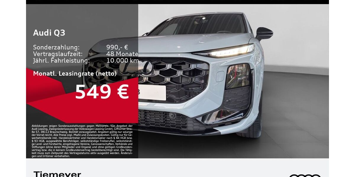 Audi Q3 1.050 km 52.980 &euro; Oberhausen 46047