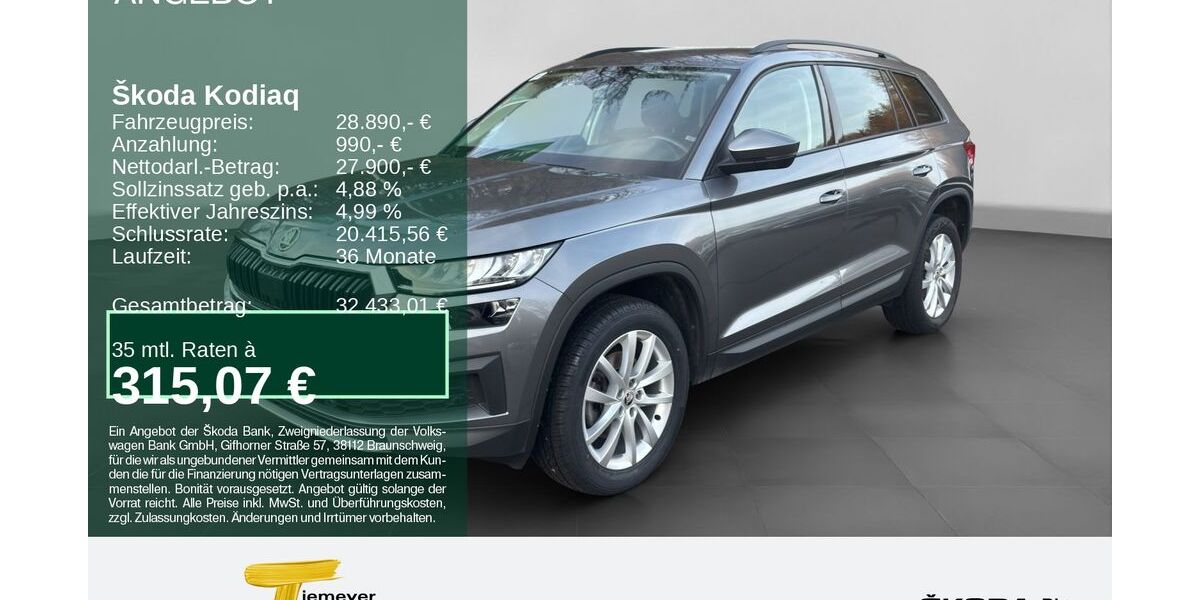 Skoda Kodiaq 85.041 km 27.910 &euro; Remscheid 42857