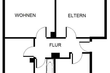 Wohnung Gelsenkirchen Gelsenkirchen-Nord - 3 Zimmer, 66 m&sup2;, 489&euro; | Angebot:27216055
