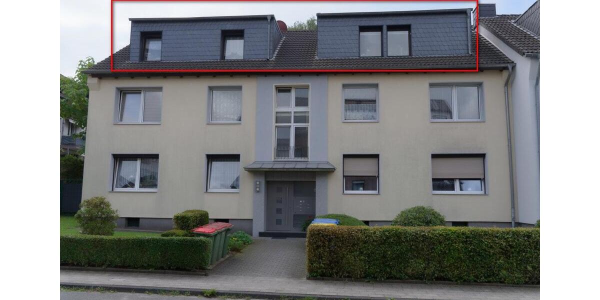 Dachgeschoßwohnung Oberhausen Biefang - 4 Zimmer, 97 m&sup2;, 217.000&euro; | Angebot:27224333
