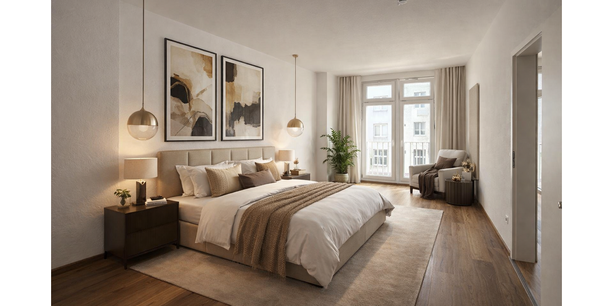 Etagenwohnung Düsseldorf Friedrichstadt - 1 Zimmer, 48 m&sup2;, 900&euro; | Angebot:25691992