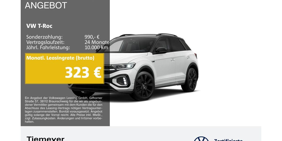 VW T-Roc 47.559 km 32.570 &euro; Bochum 44892