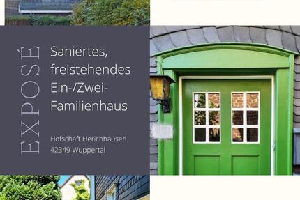 Haus Wuppertal Cronenberg - 9 Zimmer, 180 m&sup2;, 549.000&euro; | Angebot:27430347