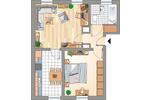 Erdgeschoßwohnung Gelsenkirchen Resse - 3 Zimmer, 47 m&sup2;, 369&euro; | Angebot:25552140