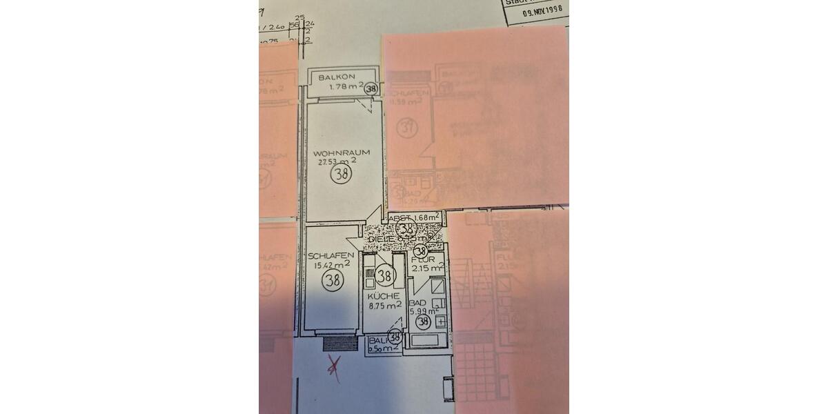 Etagenwohnung Meerbusch Necklenbroich - 1 Zimmer, 71 m&sup2;, 230.000&euro; | Angebot:27534781