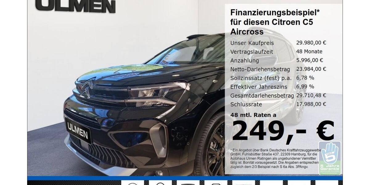 Citroen C5 Aircross 11.080 km 29.980 &euro; Ratingen 40880