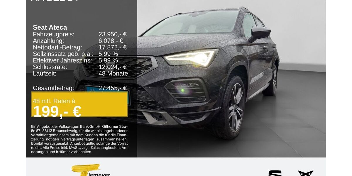 Seat Ateca 91.535 km 21.250 &euro; Duisburg 47059