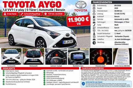 Toyota Aygo (X) 58.000 km 11.900 &euro; Bochum 44801