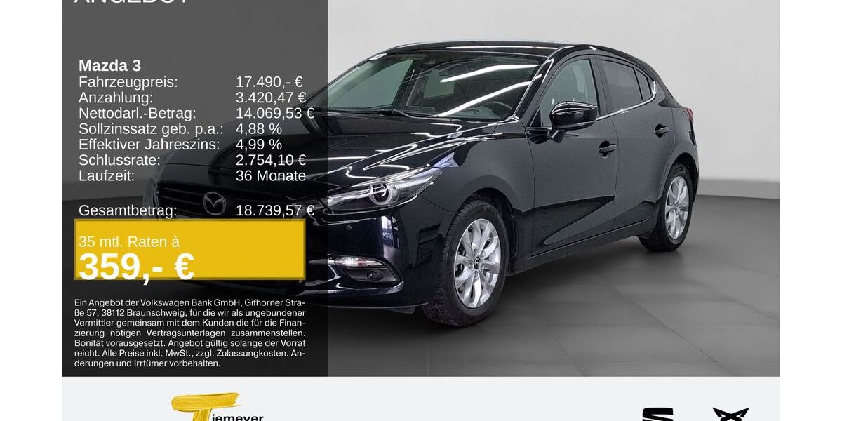 Mazda 3 54.778 km 17.280 &euro; Bochum 44809