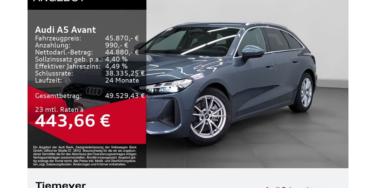 Audi A5 7.915 km 45.330 &euro; Bochum 44809