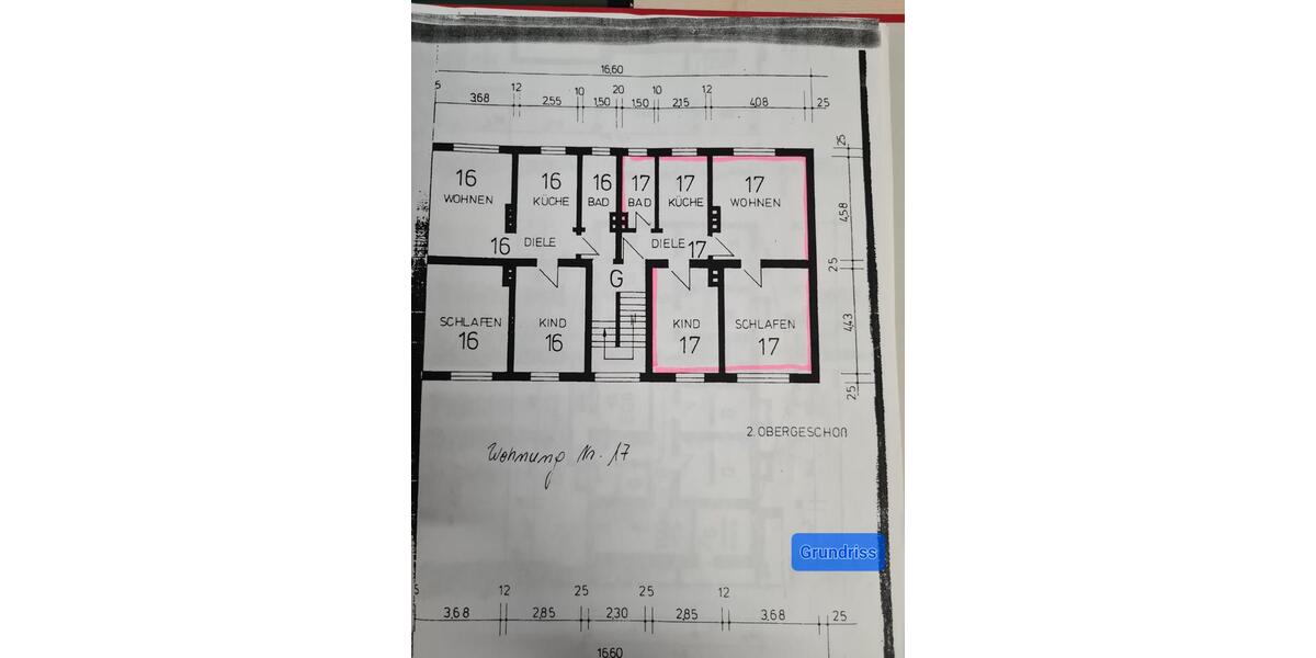 Etagenwohnung Oberhausen Alstaden - 3 Zimmer, 62 m&sup2;, 530&euro; | Angebot:27544586
