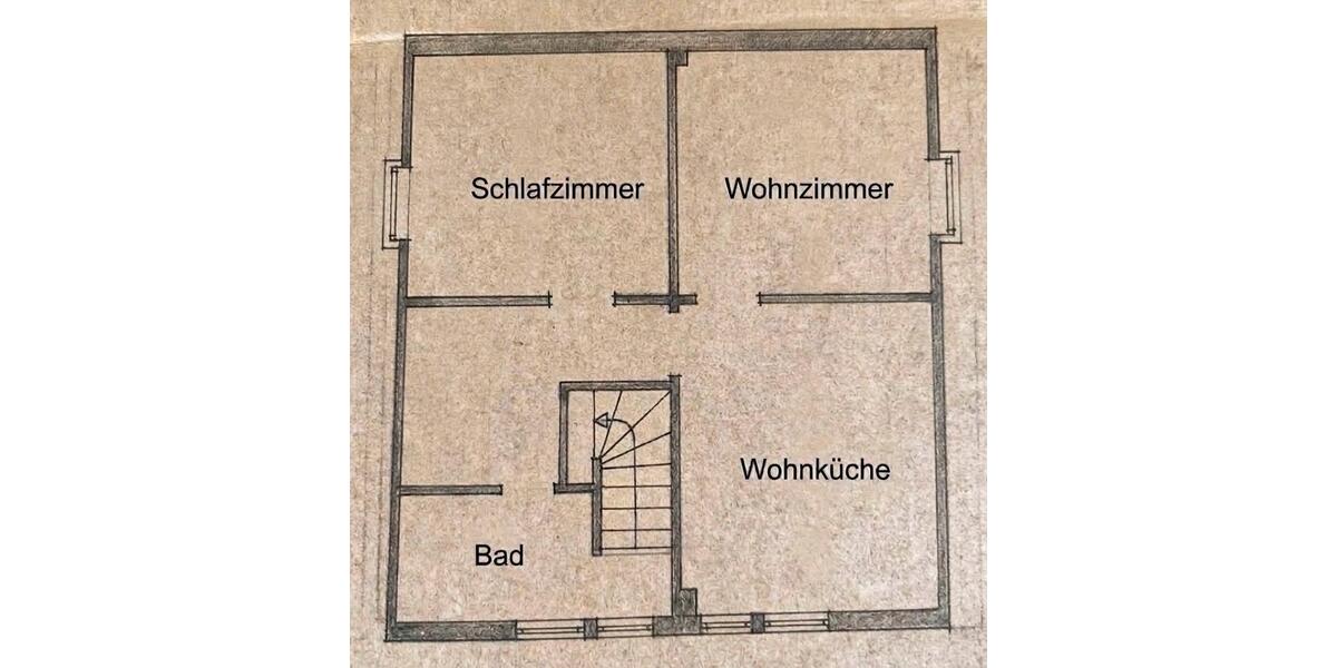 Etagenwohnung Ratingen Lintorf - 2 Zimmer, 55 m&sup2;, 950&euro; | Angebot:27536408