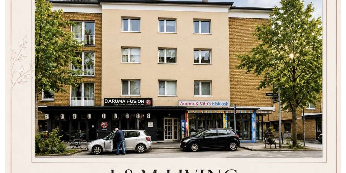 Etagenwohnung Düsseldorf Derendorf - 2 Zimmer, 67 m&sup2;, 990&euro; | Angebot:26614237