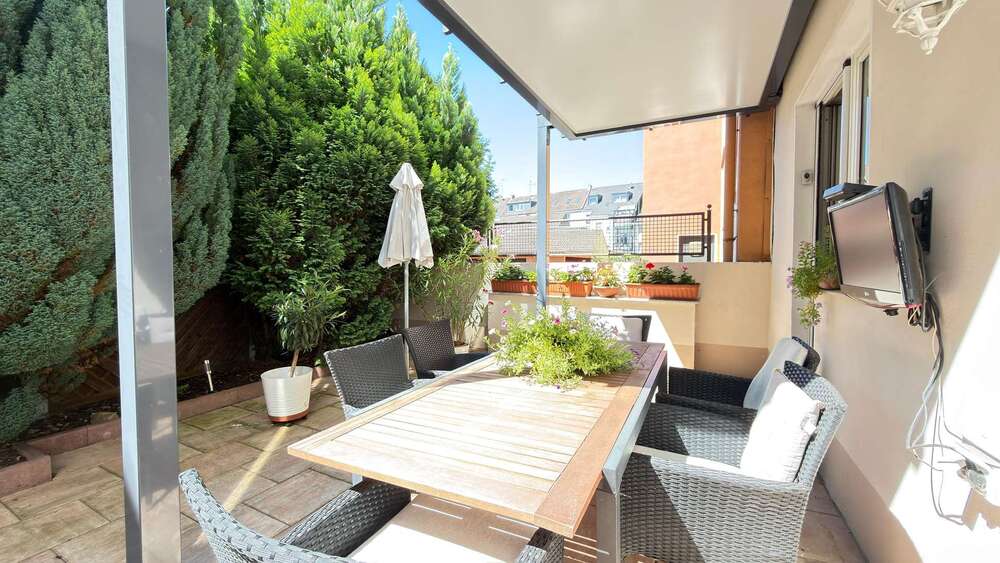 Modernes Wohnen in Essen-Frohnhausen – kernsanierte 3,5-Zimmer-Wohnung mit Terrasse & Garten - Erdgeschoßwohnung Essen Stadtbezirk III | Angebot:27568884