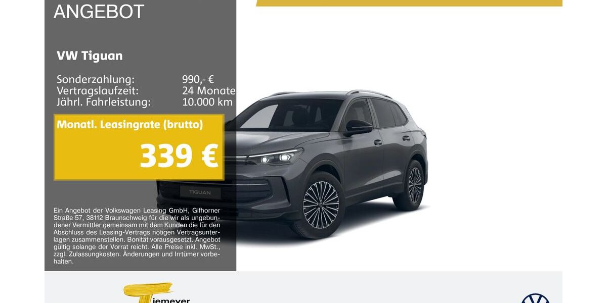 VW Tiguan 25.258 km 36.790 &euro; Bochum 44892