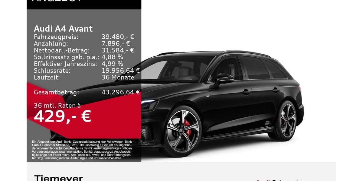 Audi A4 10.424 km 39.480 &euro; Gelsenkirchen 45894