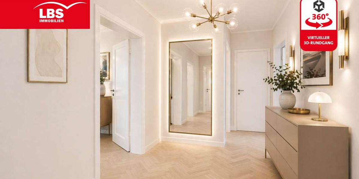 Etagenwohnung Düsseldorf Stadtbezirk 5 - 2.5 Zimmer, 87 m&sup2;, 350.000&euro; | Angebot:26620139