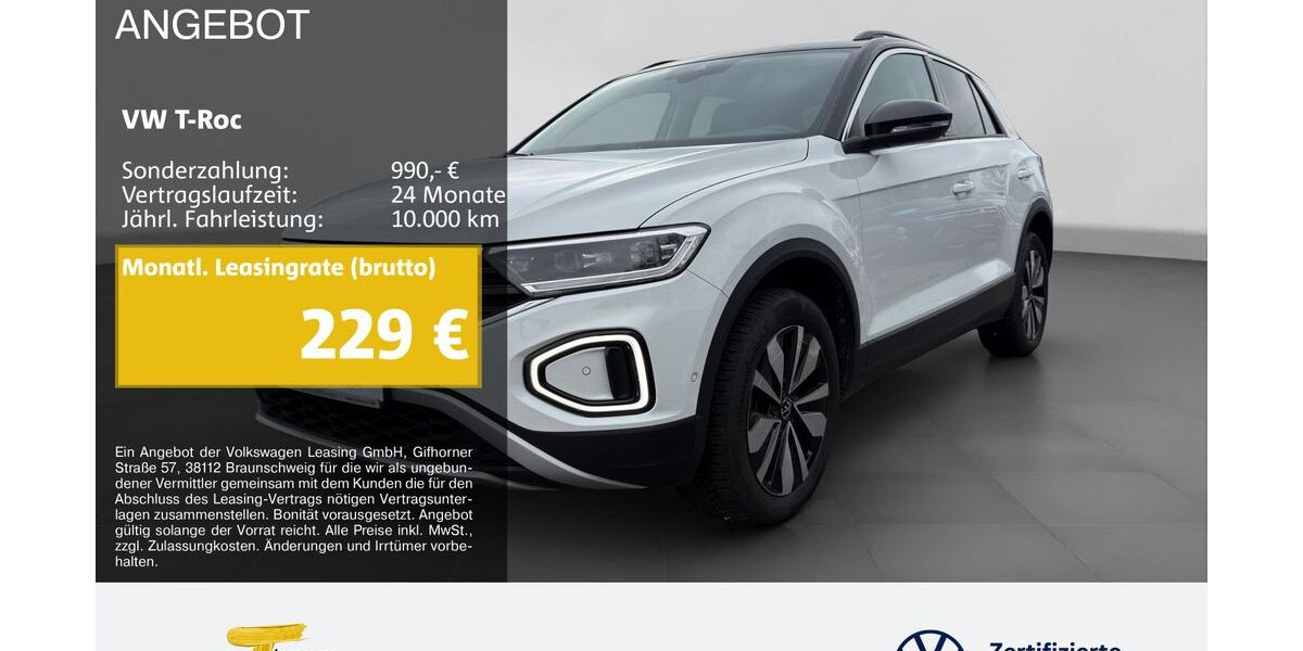 VW T-Roc 23.334 km 27.950 &euro; Duisburg 47059