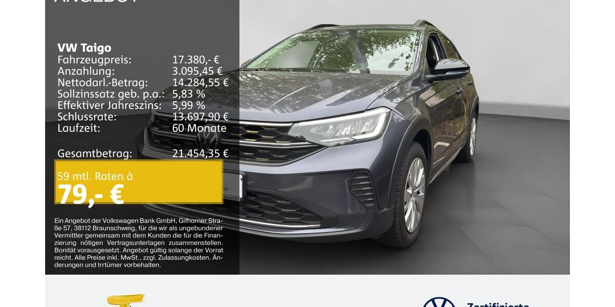 VW Taigo 14.091 km 17.380 &euro; Oberhausen 46047