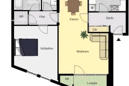 Wohnung Düsseldorf Stadtbezirk 8 - 2 Zimmer, 70 m&sup2;, 1.620&euro; | Angebot:25960270