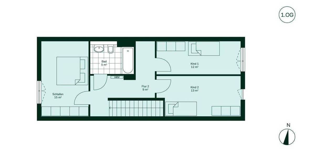 Etagenwohnung Düsseldorf Benrath - 4 Zimmer, 105 m&sup2;, 624.900&euro; | Angebot:25938900