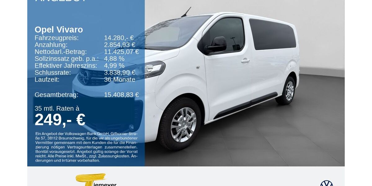 Opel Vivaro 83.556 km 13.980 &euro; Duisburg 47059