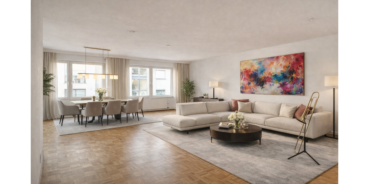 Etagenwohnung Düsseldorf Unterbilk - 4 Zimmer, 119 m&sup2;, 699.000&euro; | Angebot:25939165