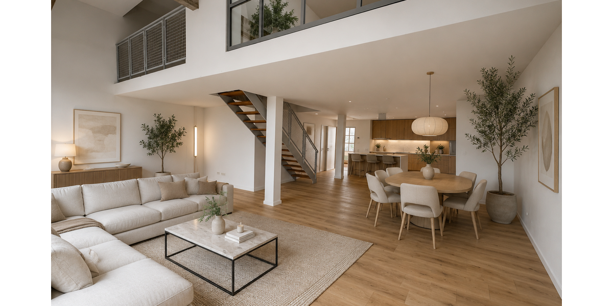 Etagenwohnung Duisburg Essenberg - 4 Zimmer, 126 m&sup2;, 1.835&euro; | Angebot:26273038