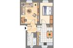 Etagenwohnung Witten Annen - 2 Zimmer, 45 m&sup2;, 359&euro; | Angebot:25992872