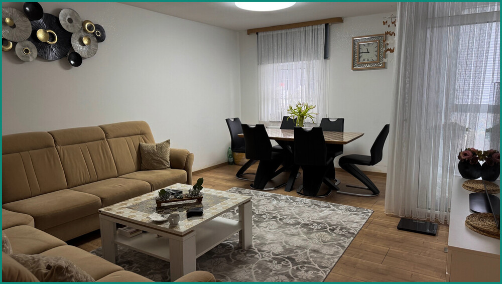 PROVISIONSFREI ! SEHR GUT GESCHNITTENE 3-ZIMMER-WOHNUNG MIT GARAGE IM STADTZENTRUM VON RADEVORMWALD - Etagenwohnung Radevormwald Innenstadt | Angebot:25542525