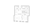 Etagenwohnung Düsseldorf Altstadt - 2 Zimmer, 55 m&sup2;, 1.600&euro; | Angebot:26826256