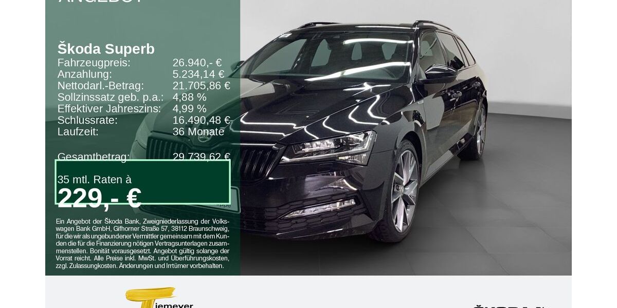 Skoda Superb 74.261 km 25.970 &euro; Bochum 44809