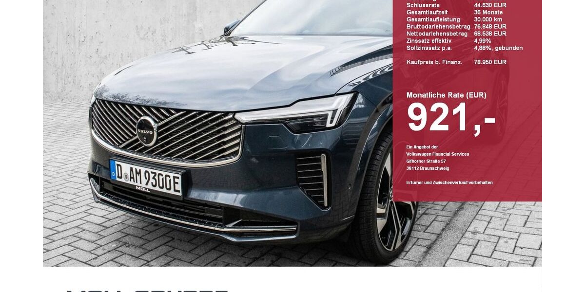 Volvo XC90 5.900 km 78.950 &euro; Düsseldorf 40549