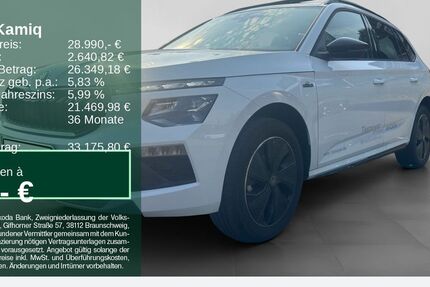 Skoda Kamiq 2.999 km 28.990 &euro; Remscheid 42857