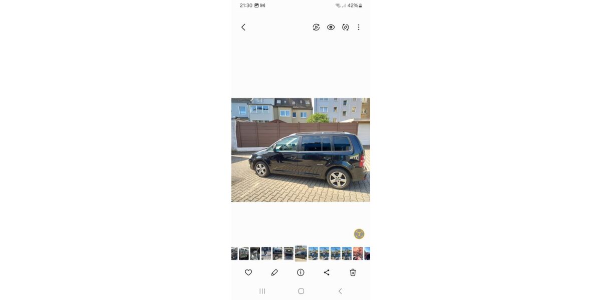 VW Touran 172.300 km 5.790 &euro; Witten 58452