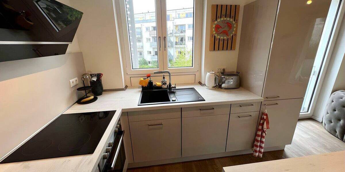 Etagenwohnung Düsseldorf Derendorf - 3 Zimmer, 74 m&sup2;, 1.100&euro; | Angebot:26825336